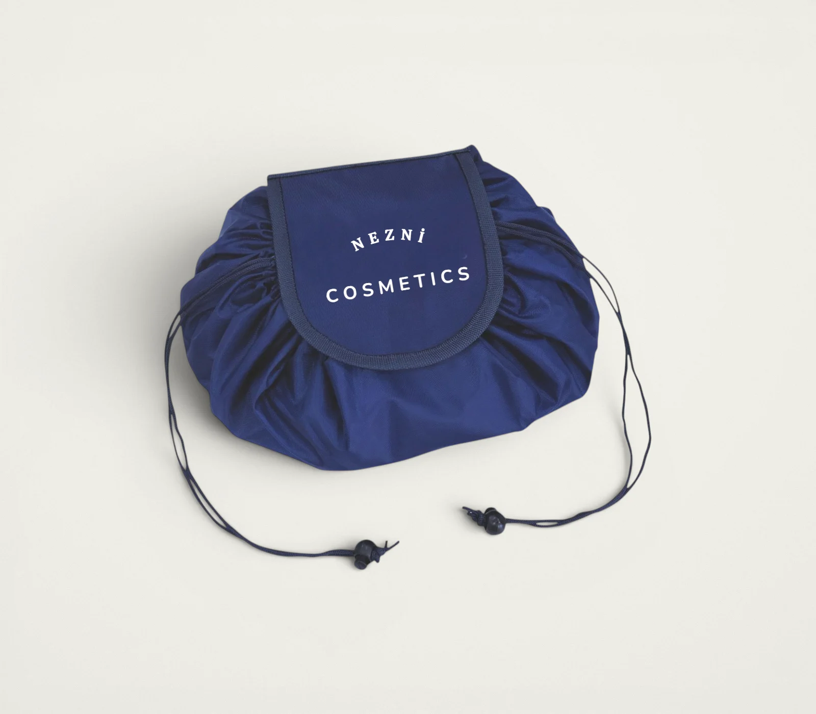 MK-06 Lay-Flat Drawstring Cosmetic Bag product image