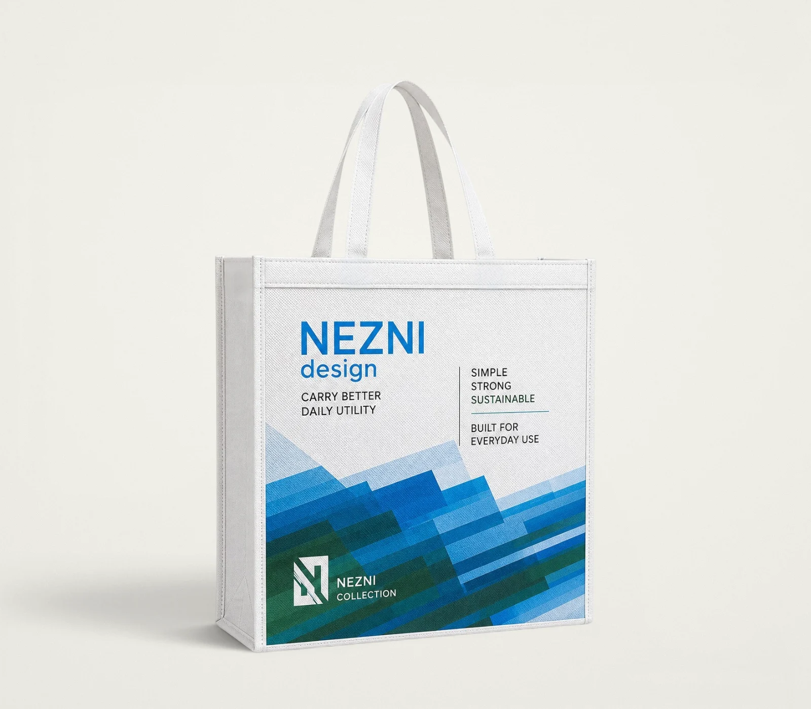 ND-05 Compact Non-Woven Tote Bag product image