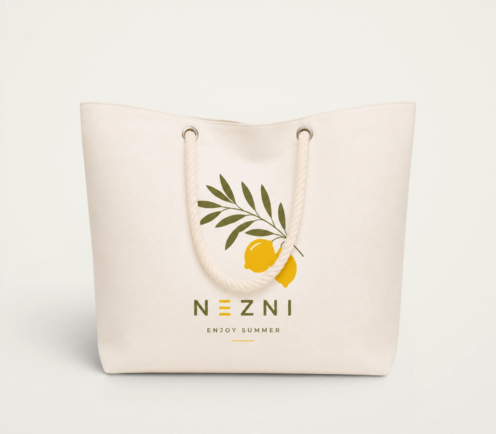 PLJ-01 Canvas Beach Tote Bag product image
