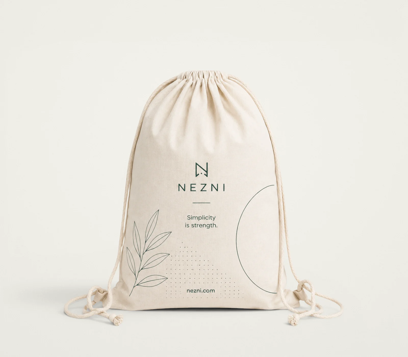 SC-02 Cotton Drawstring Backpack product image
