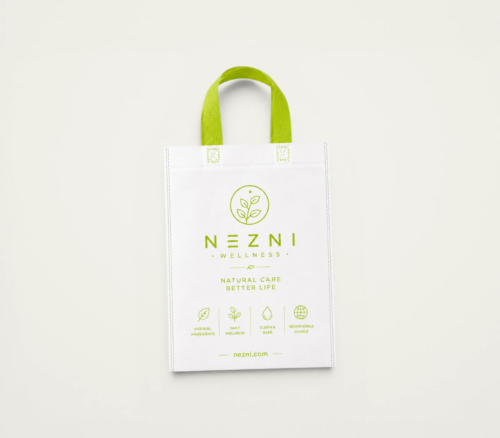 UN-06 Flat Heat-Sealed Non-Woven Bag product image