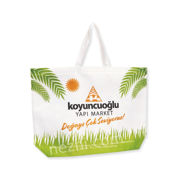 Custom Printed Promotional Reusable Shopping Nonwoven Bag