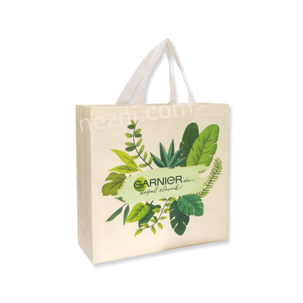 Custom Logo Printed Eco Friendly  PP Nonwoven Ecobag, Laminated Non Woven Shopping Carry Reusable Grocery Bag